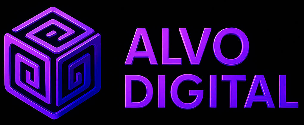 Logo alvo digital